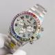 Swiss Replica Rolex Rainbow Daytona Stainless Steel Watch Diamond Dial 40MM (3)_th.jpg